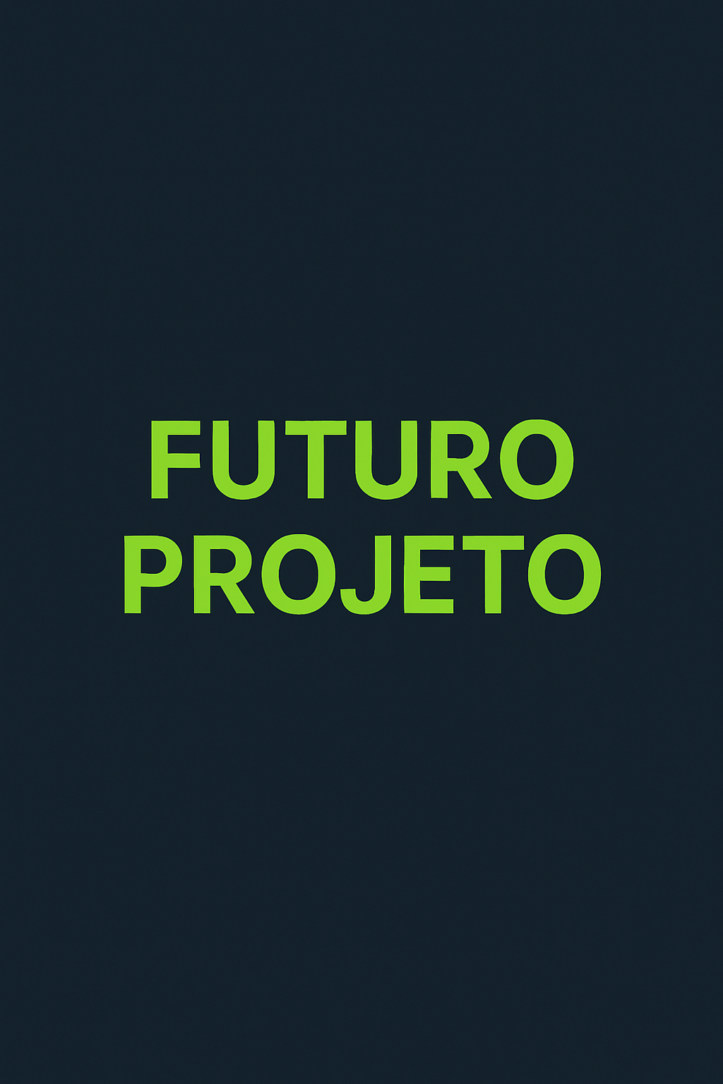 imagem de futuro projetos